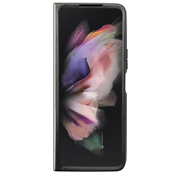 Guess Leather 4G Diamond Triangle case for Samsung Galaxy Z Fold 5 - black_3
