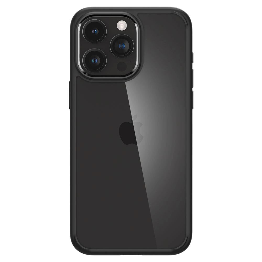 Spigen Ultra Hybrid iPhone 15 Pro Max Case - Matte Black_1