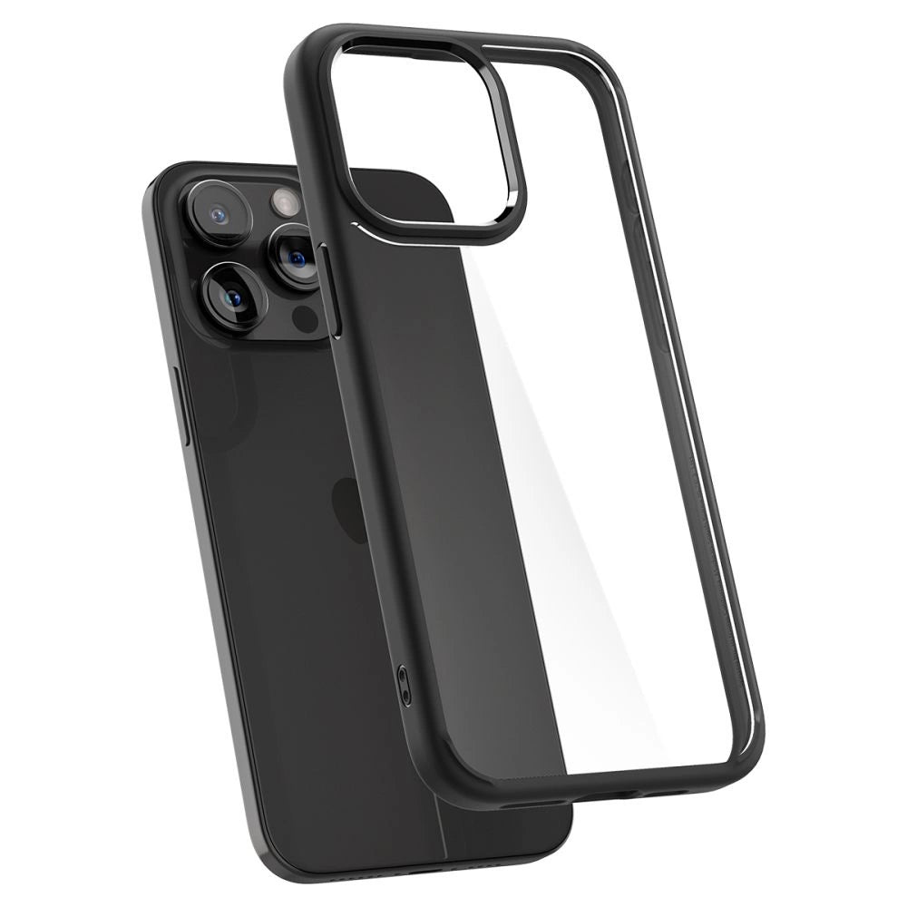 Spigen Ultra Hybrid iPhone 15 Pro Max Case - Matte Black_5