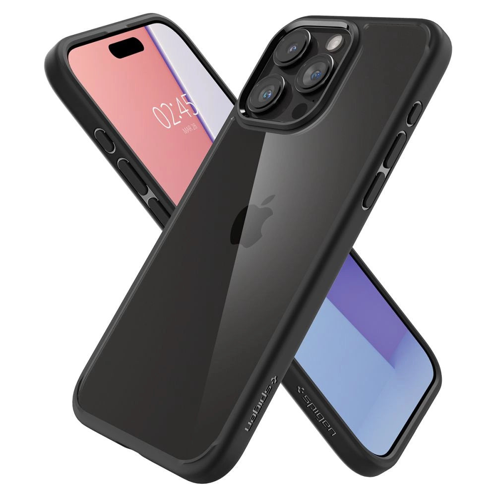 Spigen Ultra Hybrid iPhone 15 Pro Max Case - Matte Black_6