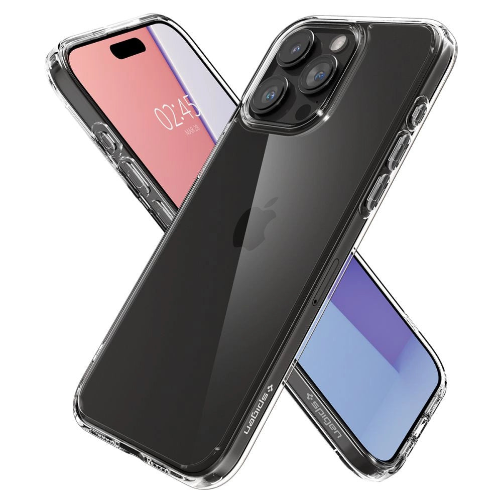 Spigen Ultra Hybrid Case for iPhone 15 Pro Max - Clear_6