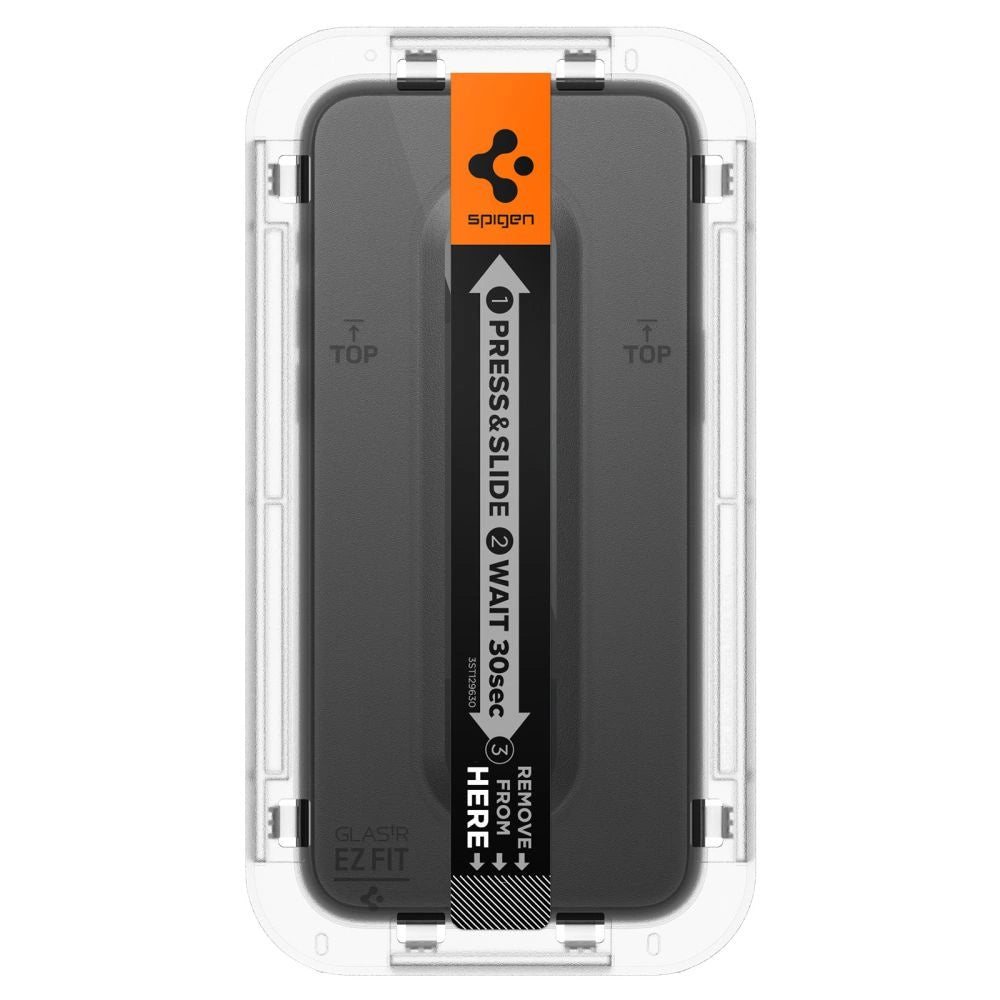 Spigen Glas.tR EZ Fit FC Tempered Glass for iPhone 15 Plus - Black 2 pcs._3