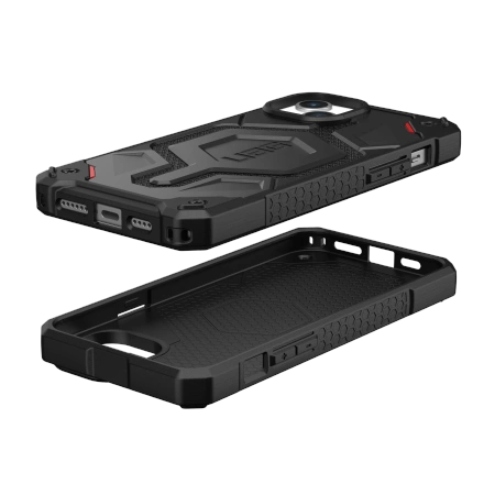 UAG Monarch Pro case with MagSafe for iPhone 15 Plus - black kevlar_2