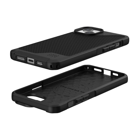 UAG Metropolis LT MagSafe case for iPhone 15 Plus - black kevlar_2