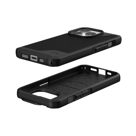 UAG Metropolis LT MagSafe case for iPhone 15 Pro - black kevlar_2