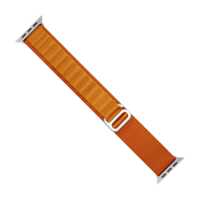Strap with Alpine steel buckle for Apple Watch 38/40/41 mm - orange_2