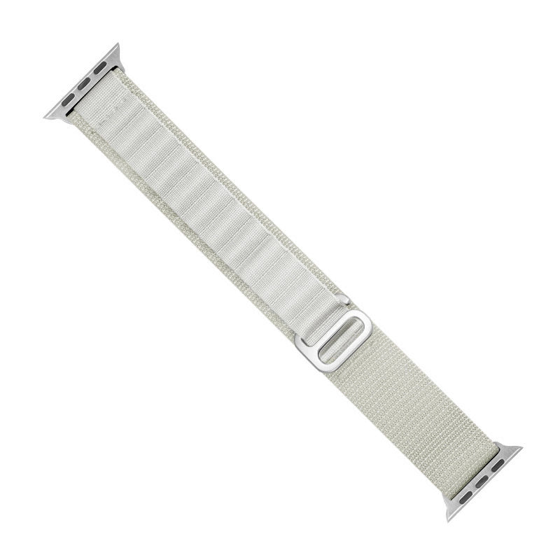 Strap with Alpine steel buckle for Apple Watch 38/40/41 mm - silver_2