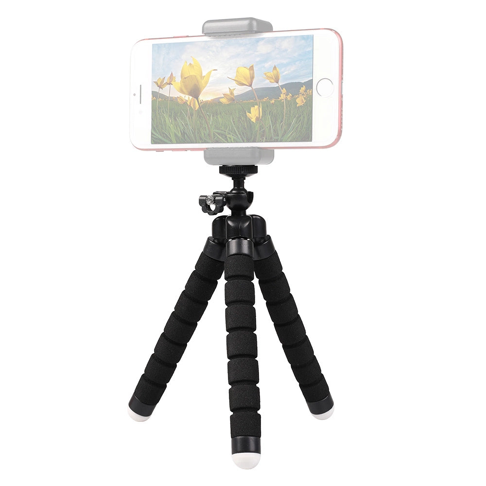 Eleastic tripod for a phone and a selfie camera_9