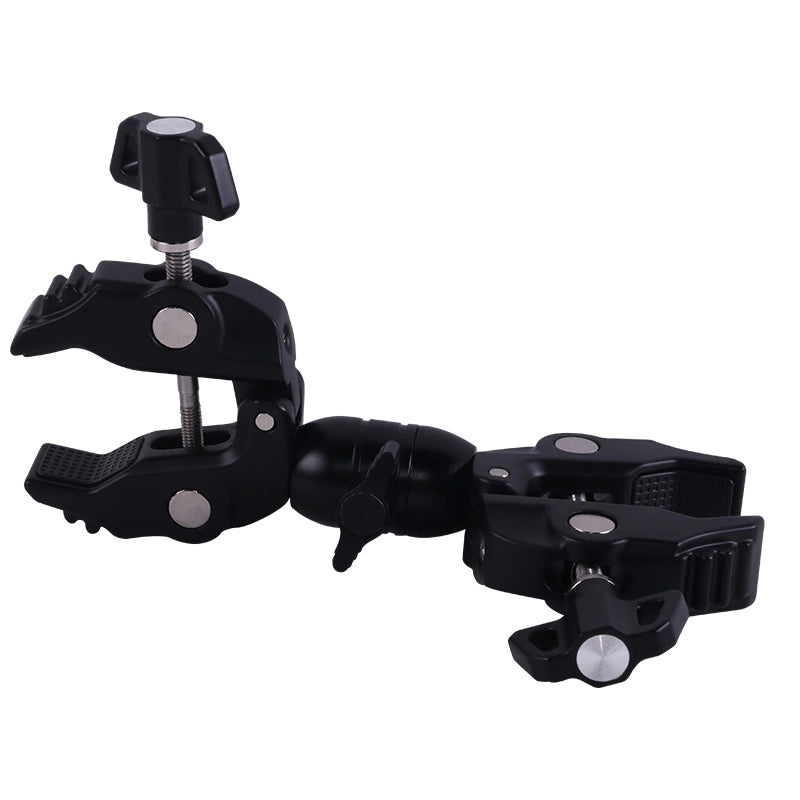 Double-sided clamp holder for the camera - black_1