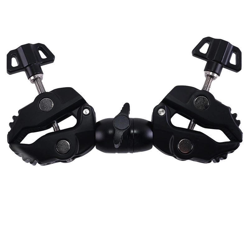 Double-sided clamp holder for the camera - black_4