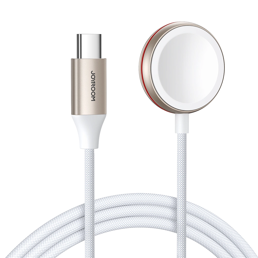 Apple Watch Magnetic Charger Joyroom S-IW011 USB-C 5V 1.2m (White)_0