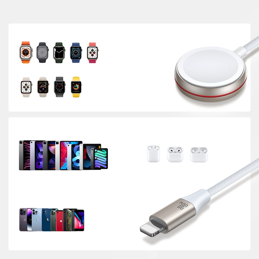 Fast Charging Magnetic Charger 2-in-1 Joyroom S-IW012 30W 1.5m (White)_13