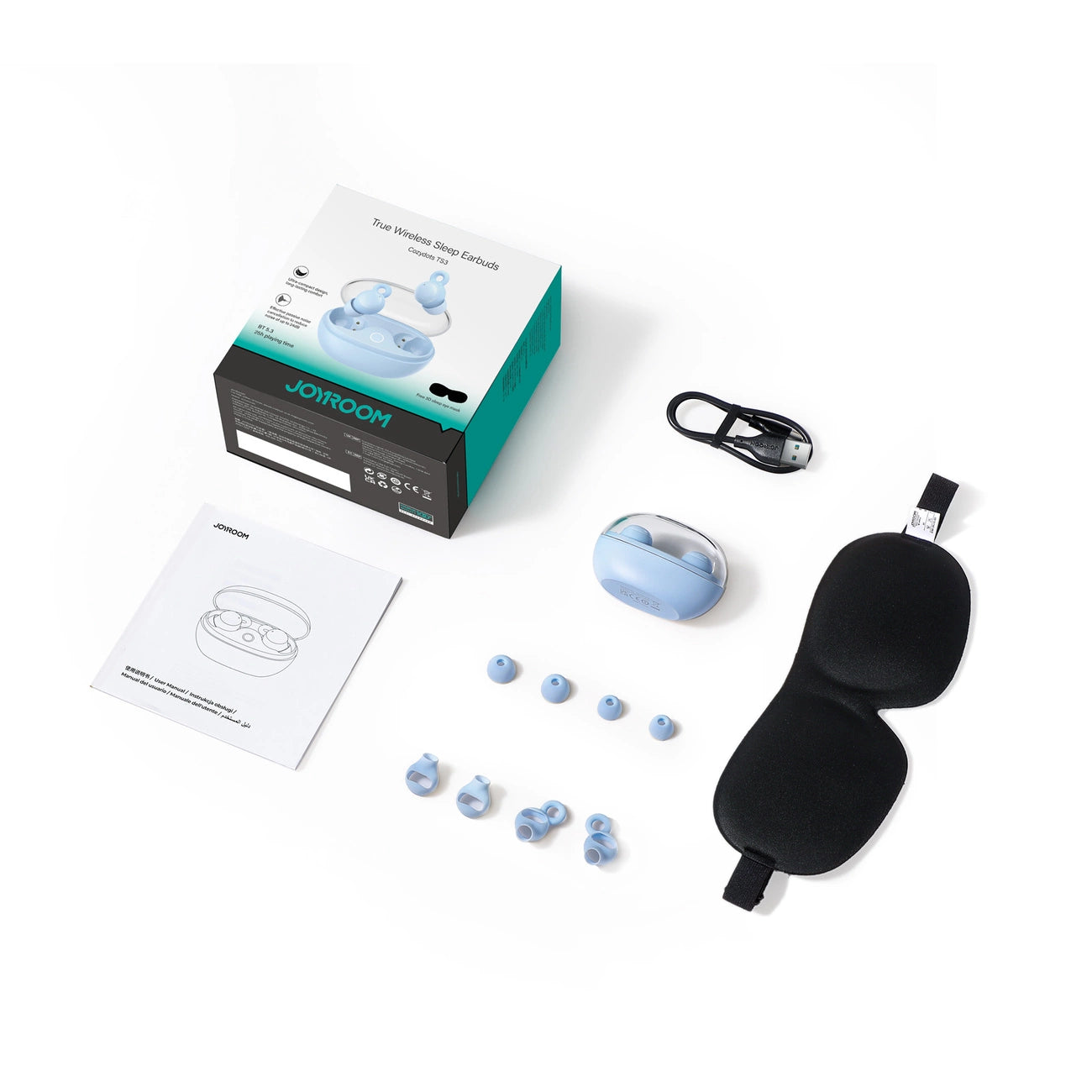 Earbuds True Wireless Joyroom JR-TS3 (Blue)_7