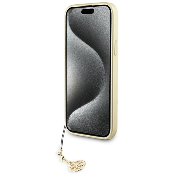 Guess GUHCP15MGF4GBR iPhone 15 Plus 6.7" brown/brown hardcase 4G Charms Collection_4