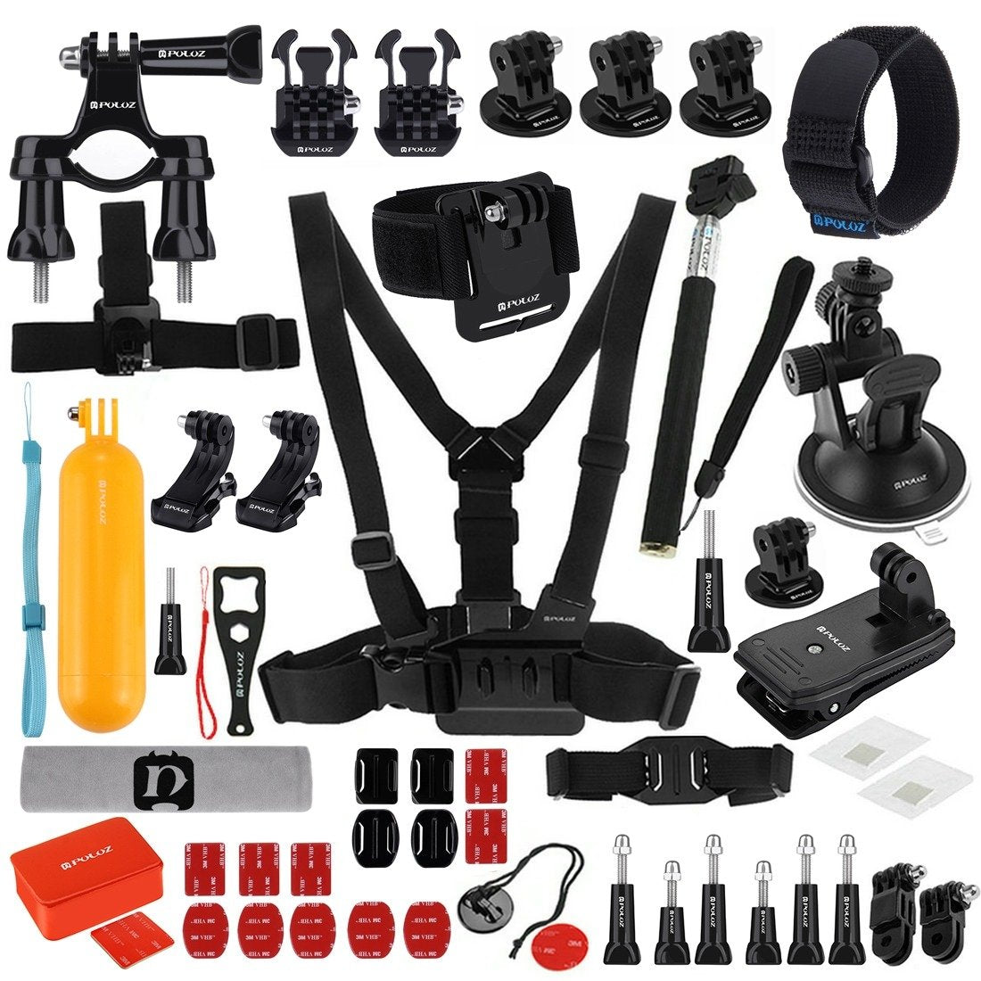 Accessories Puluz Ultimate Combo Kits for sports cameras PKT16 53 in 1_0