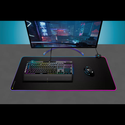 Corsair MM700 RGB Alfombrilla de ratón para juegos Negro_1