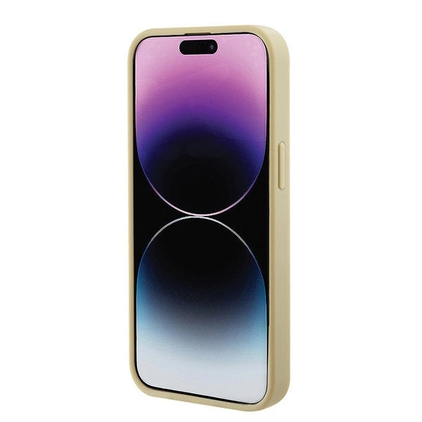 Guess GUHMP15MPSAHMCB iPhone 15 Plus 6.7" gold/gold hardcase Saffiano MagSafe_6