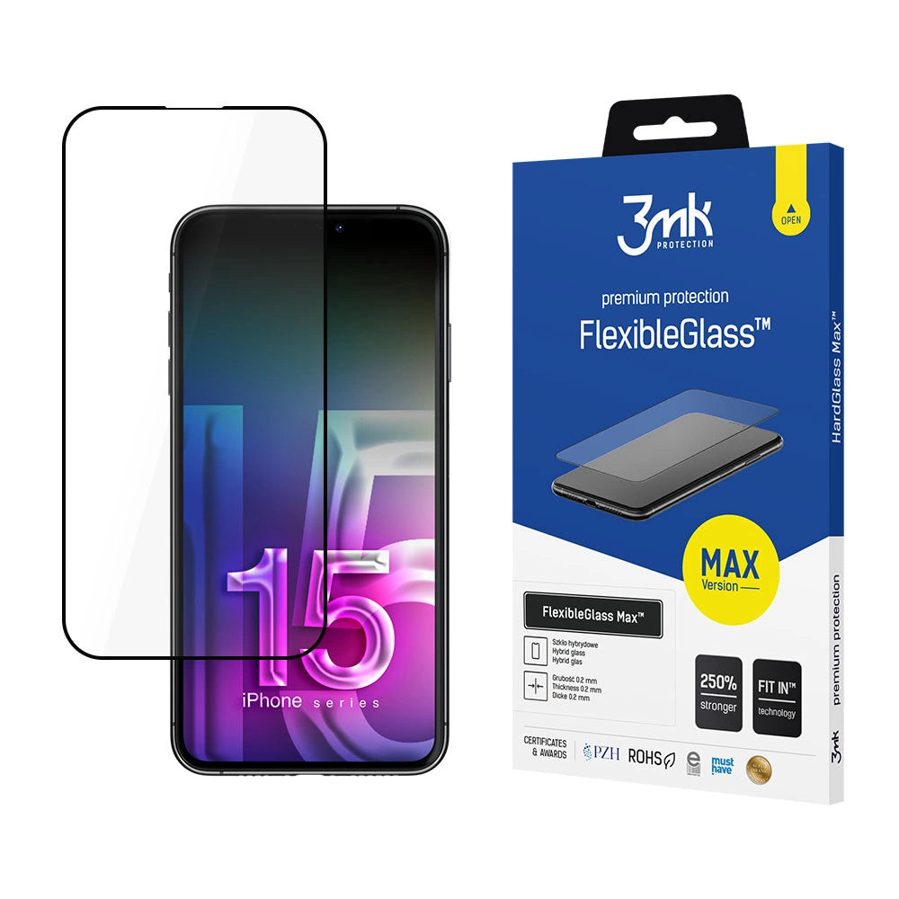 Apple iPhone 15 Pro Max - 3mk FlexibleGlass Max™_0