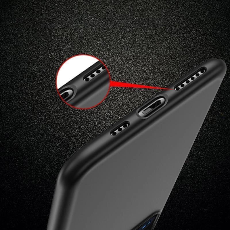 Silicone Soft Case for Honor 90 Lite/X50i - black_2