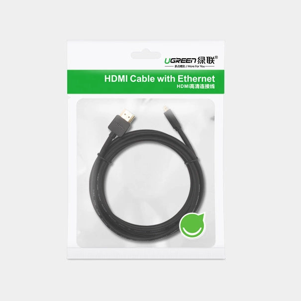 Ugreen HD127 micro HDMI - HDMI 2.0 4K 60Hz cable 1 m - black_3