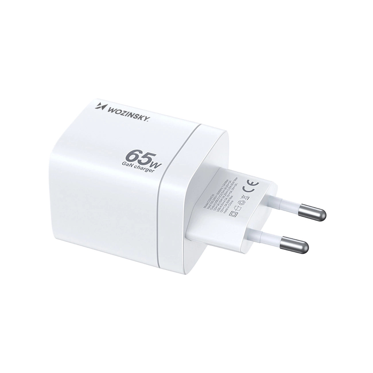 Wozinsky CGWCW 65W USB-A / 2 x USB-C GaN wall charger - white_2