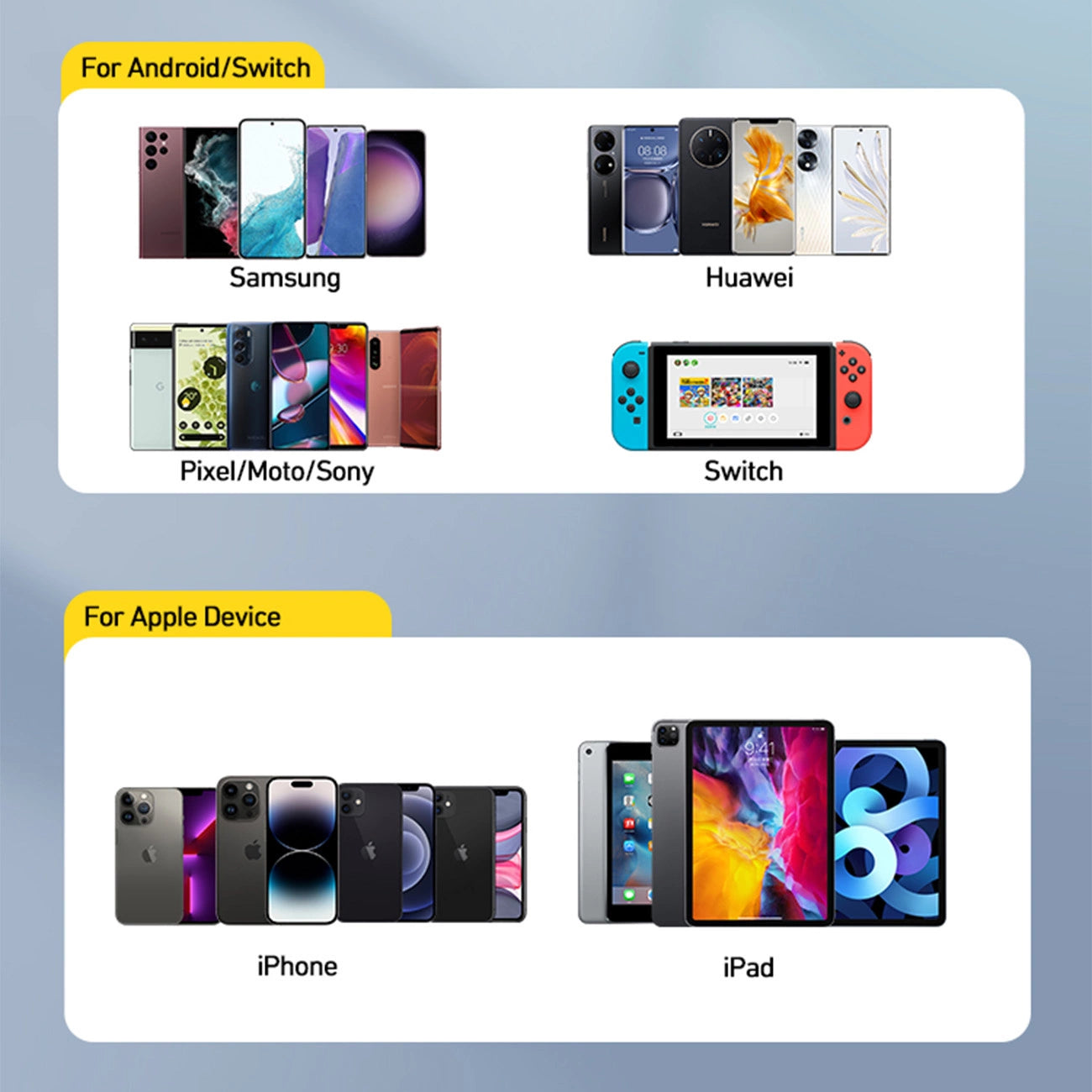 Wozinsky CUWCW 2.4A 2 x USB-A wall charger - white_14