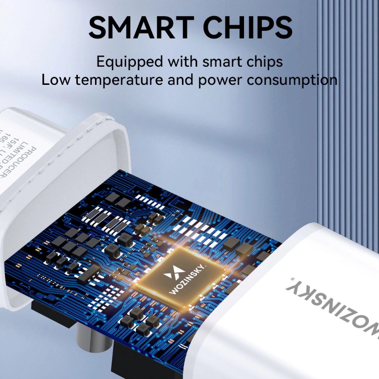 Wozinsky CUWCW 2.4A 2 x USB-A wall charger - white_7