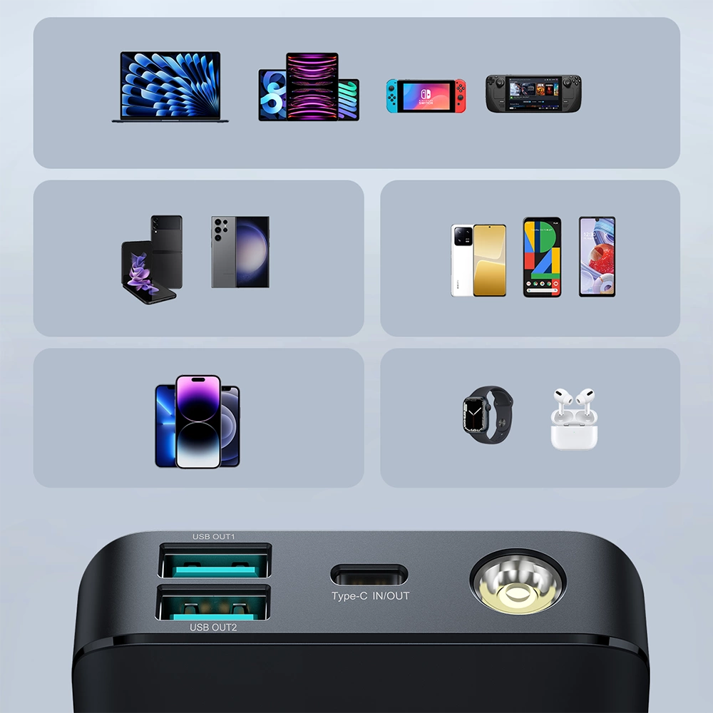 Joyroom powerbank 10000mAh 30W black (JR-PBF01)_19