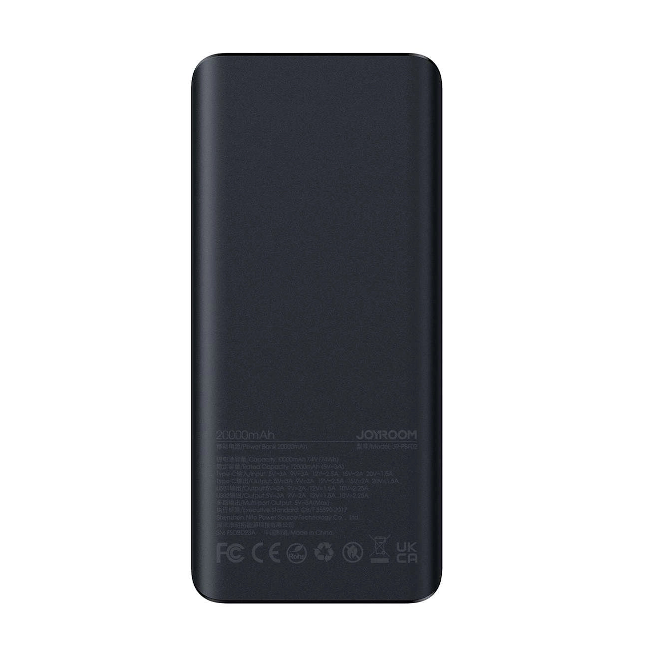 Powerbank Joyroom JR-PBF02 30W 20000mAh + USB-A - USB-C cable 0.25m - black_8