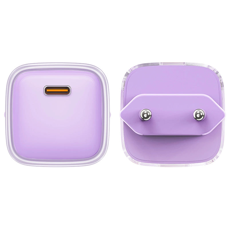 Acefast A53 PD 30W GaN USB-C charger with display - purple_3