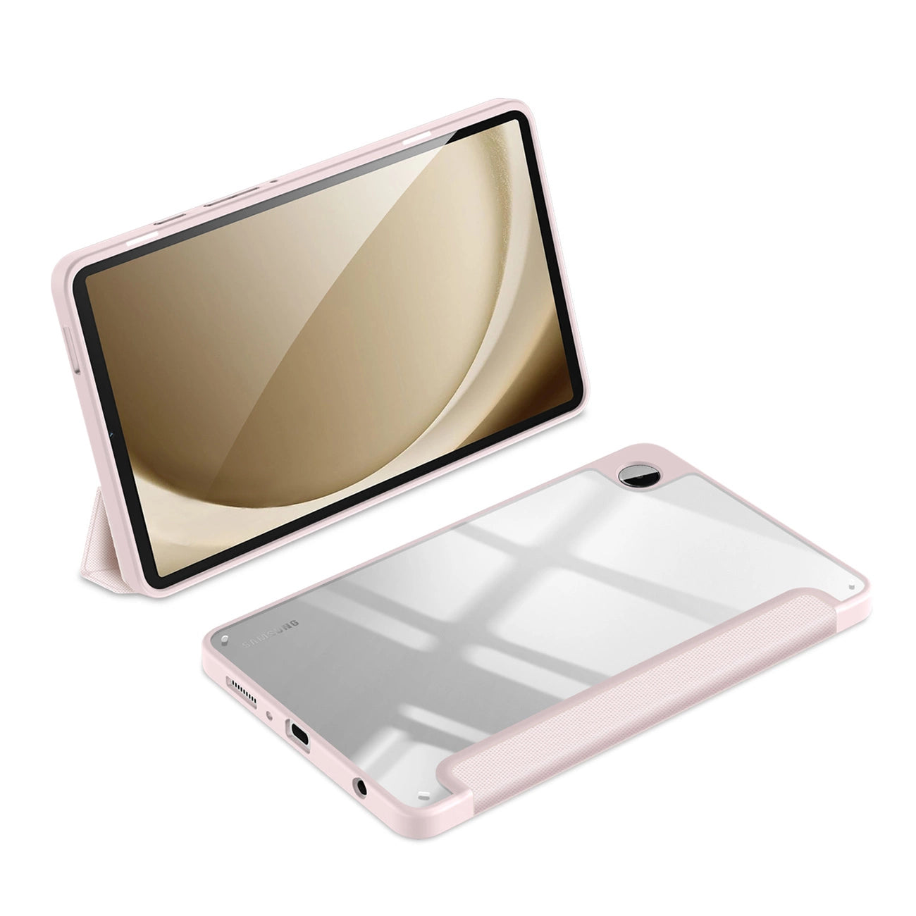 Dux Ducis Toby case with flip stand for Samsung Galaxy Tab A9 8.7'' - pink_2