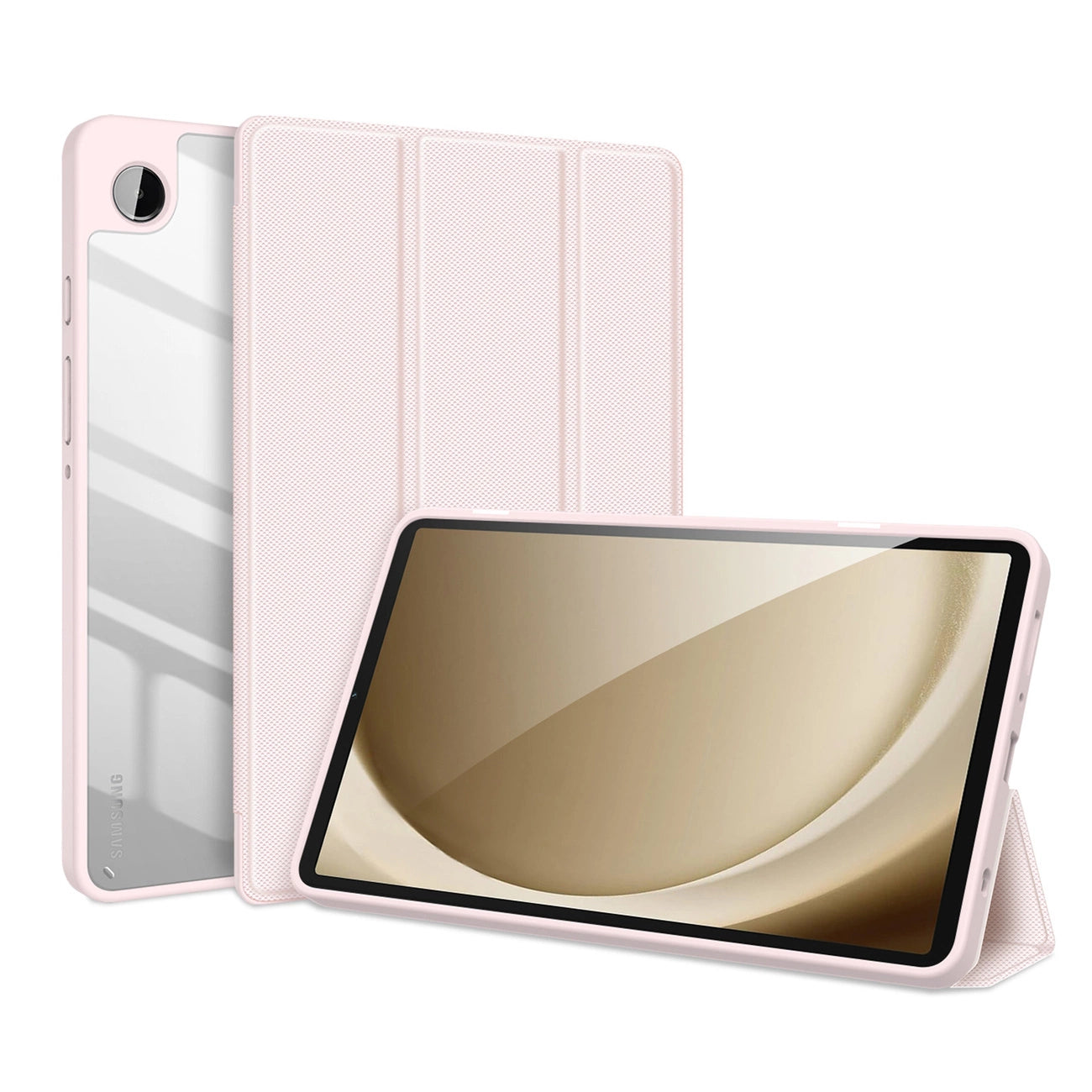 Dux Ducis Toby case with flip stand for Samsung Galaxy Tab A9 8.7'' - pink_4