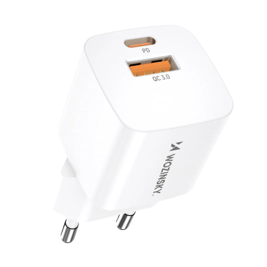 Wozinsky CMWCW 20W USB-C / USB-A wall charger - white_0