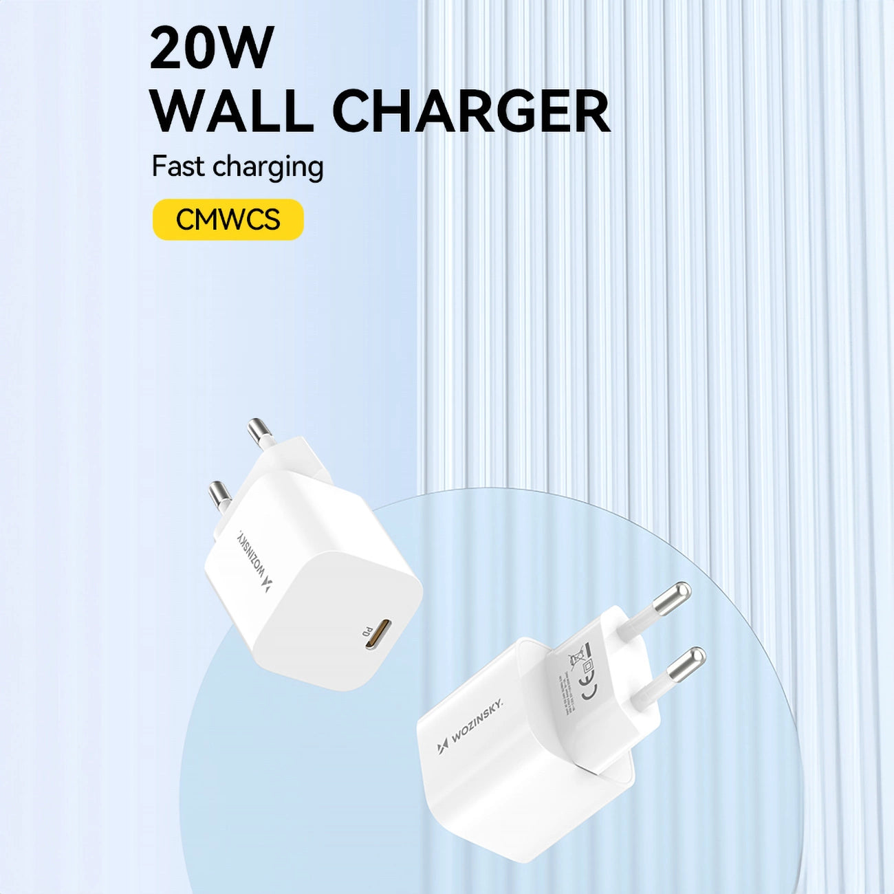 Wozinsky CMWCS USB-C PD 20W wall charger - white_4