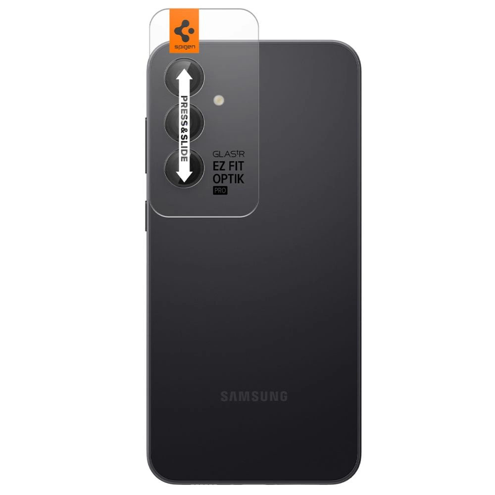 Spigen Glas.tR EZ Fit Optik Camera Protector for Samsung Galaxy S23 FE - Black 2 pcs._4