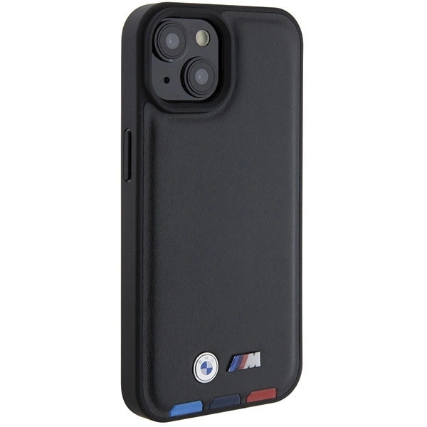 BMW BMHCP15S22PTDK iPhone 15 6.1" black/black Leather Stamp Tricolor_3