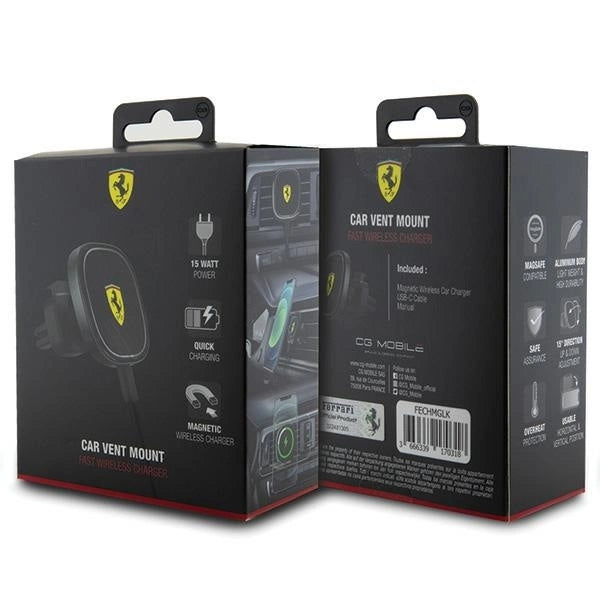 Ferrari nice. induction FECHMGLK 15W for grid black/black 2023 Collection MagSafe_3
