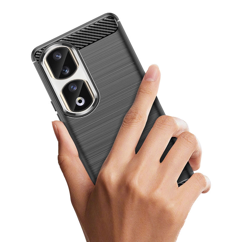 Carbon Case for Honor 90 Pro - black_3