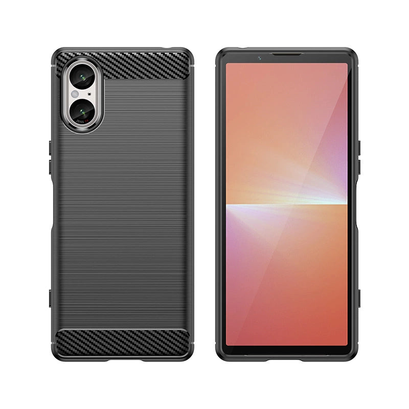 Carbon Case for Sony Xperia 5 V - black_1