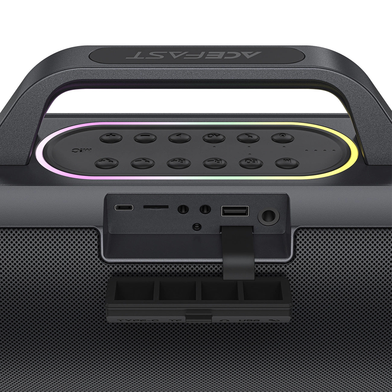 Acefast K1 Wireless Karaoke Speaker with 2 Microphones - Black_15