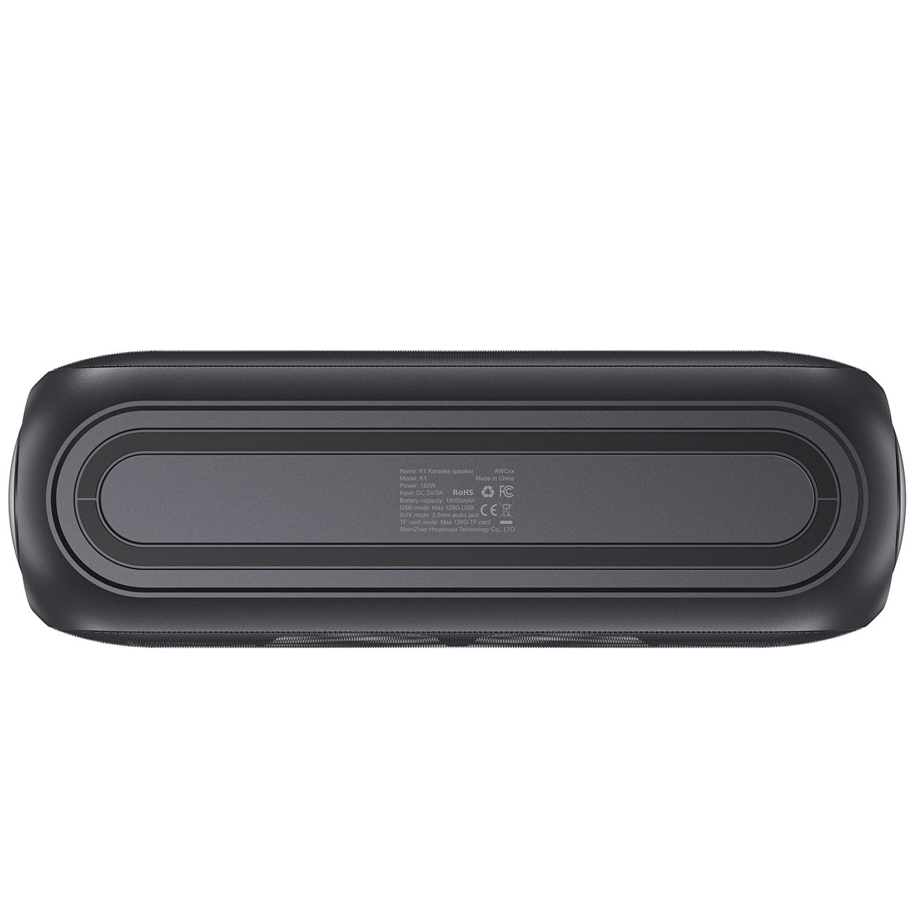 Acefast K1 Wireless Karaoke Speaker with 2 Microphones - Black_6