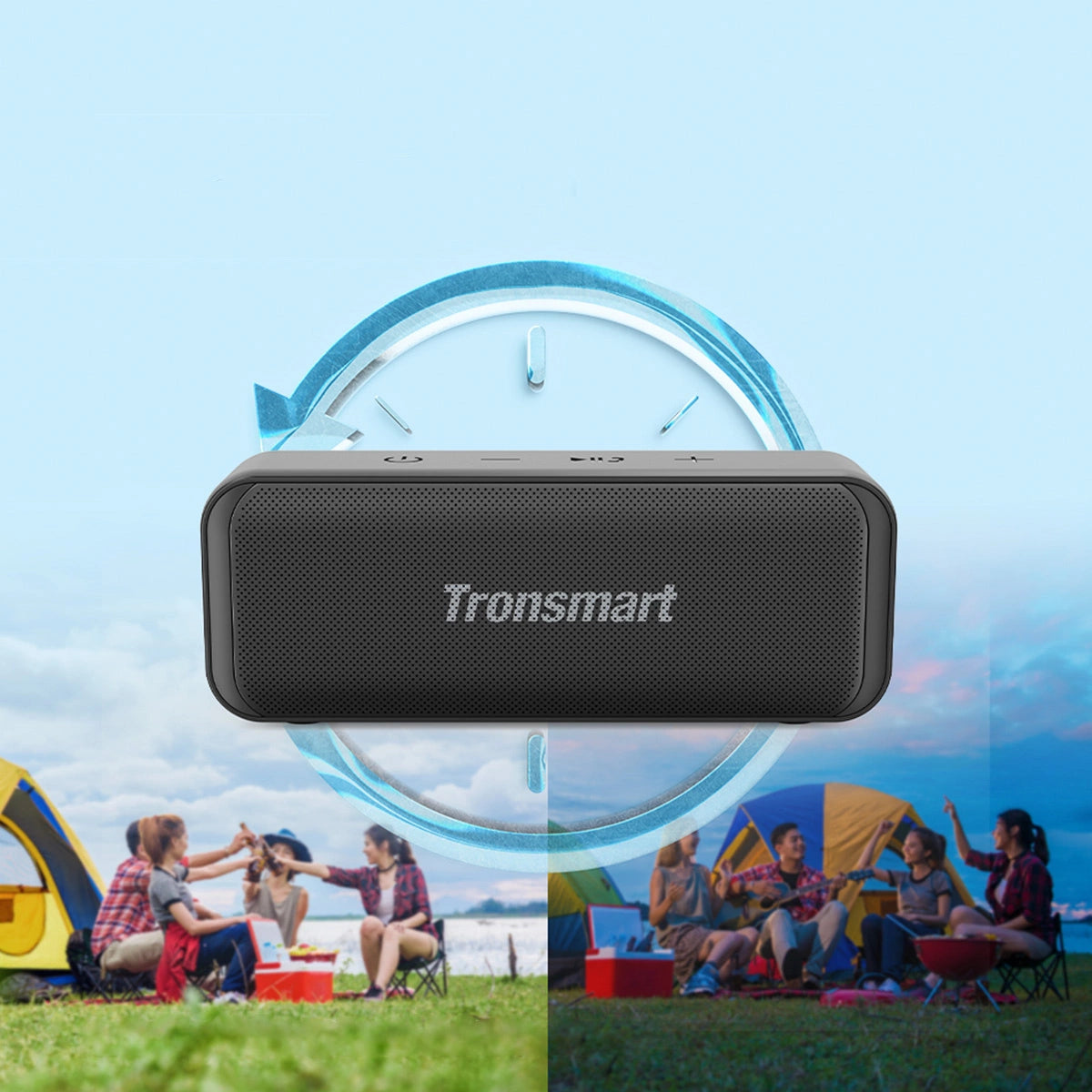 Tronsmart T2 Mini 2023 10W wireless Bluetooth speaker - black_10