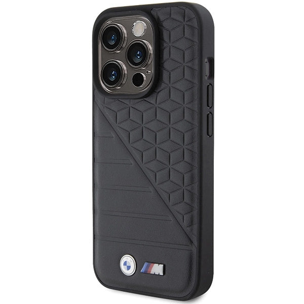 BMW Bi Pattern iPhone 15 Pro Case - Black_1