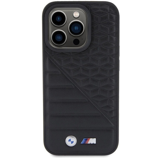 BMW Bi Pattern iPhone 15 Pro Case - Black_2