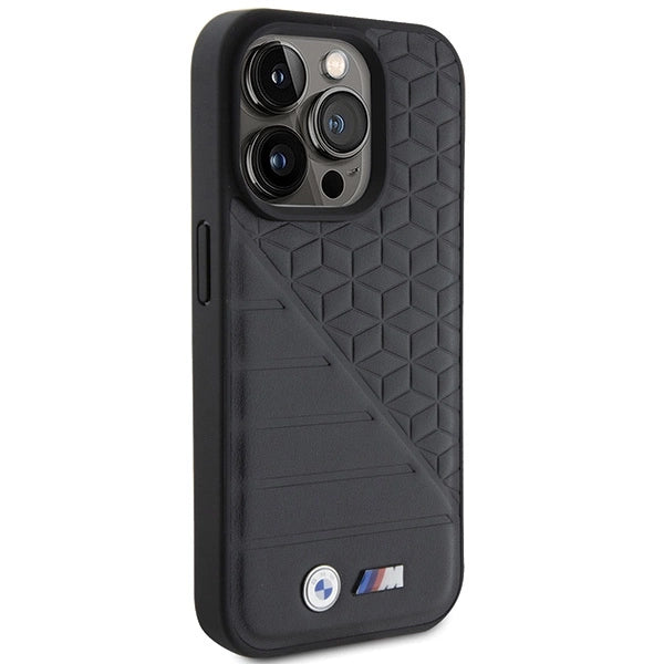 BMW Bi Pattern iPhone 15 Pro Case - Black_3