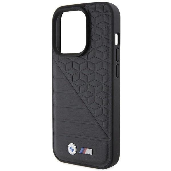 BMW Bi Pattern iPhone 15 Pro Case - Black_5
