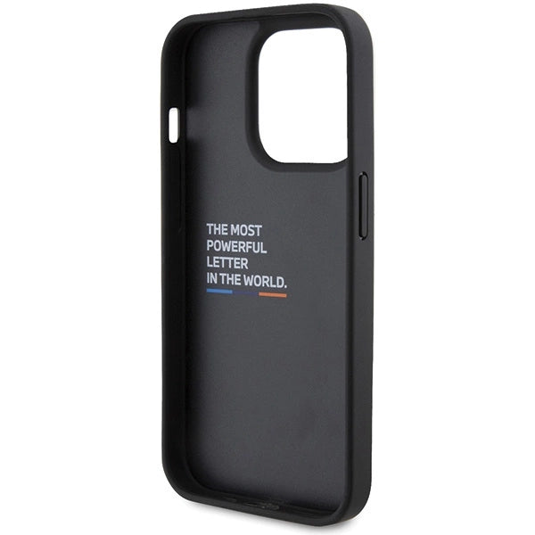 BMW Bi Pattern iPhone 15 Pro Case - Black_6
