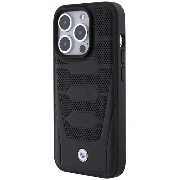 BMW Leather Seats Pattern case for iPhone 15 Pro Max - black_1