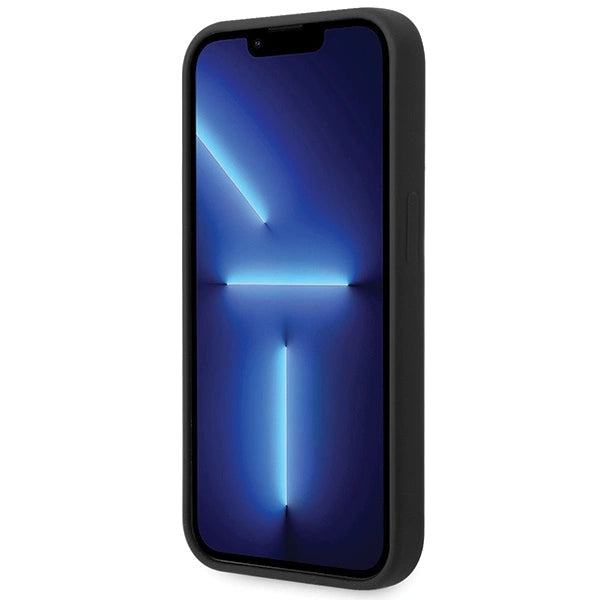BMW Silicone Metal Logo iPhone 15 Pro Max Case - Black_4