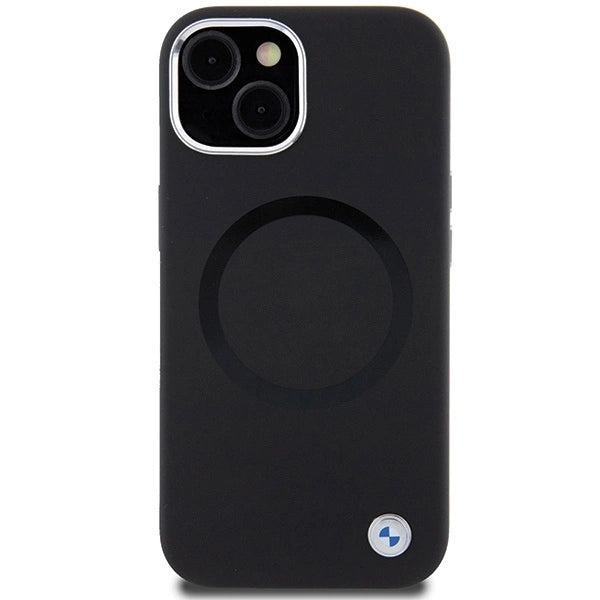 BMW Signature Liquid Silicone MagSafe case for iPhone 15 - black_2